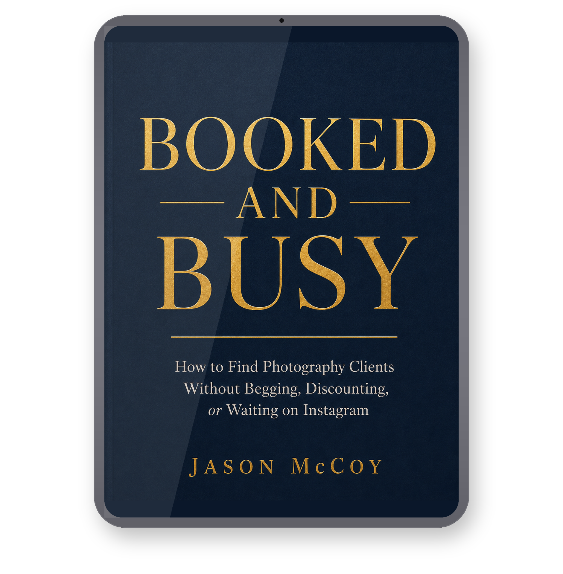 Booked and Busy by Jason McCoy, book cover
